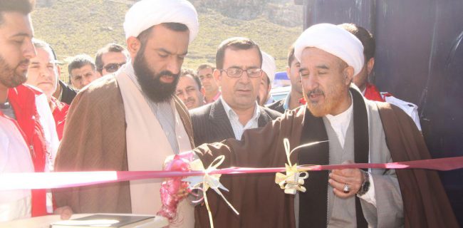 افتتاح پایگاه امداد و نجات بین شهری”جاده ای” هلال احمر در شهرستان کوهدشت