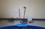 کشف و ضبط ۳ دستگاه فلزیاب در شهرستان رومشگان